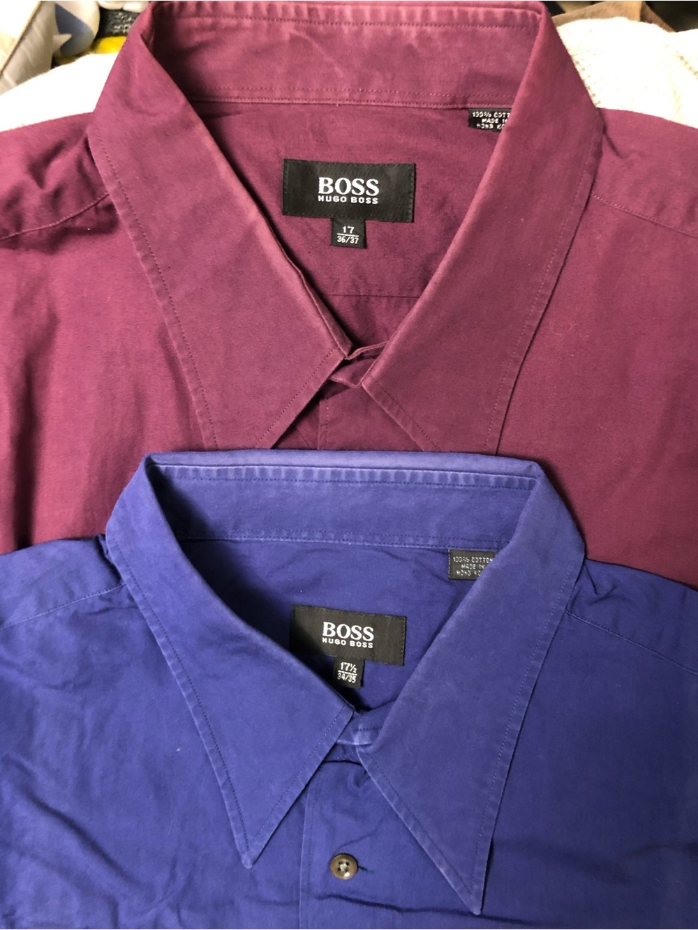 Hugo Boss Blue/Plum Bundle (2)
